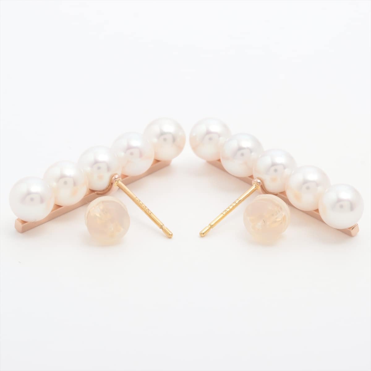 TASAKI Balance Plus Pearl Piercing jewelry 750(PG) Total 5.4g