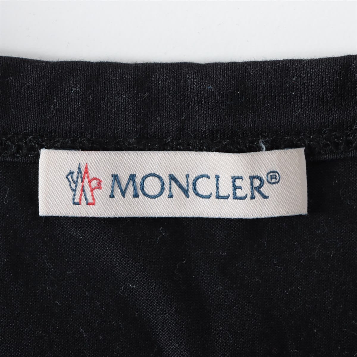 Moncler 20 years Cotton T-shirt M Men's Black