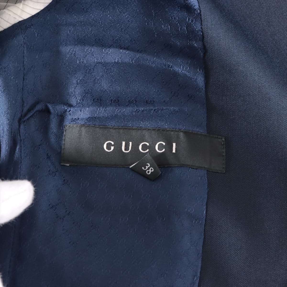 Gucci 09 Cotton & wool Setup 38 Ladies' Navy blue