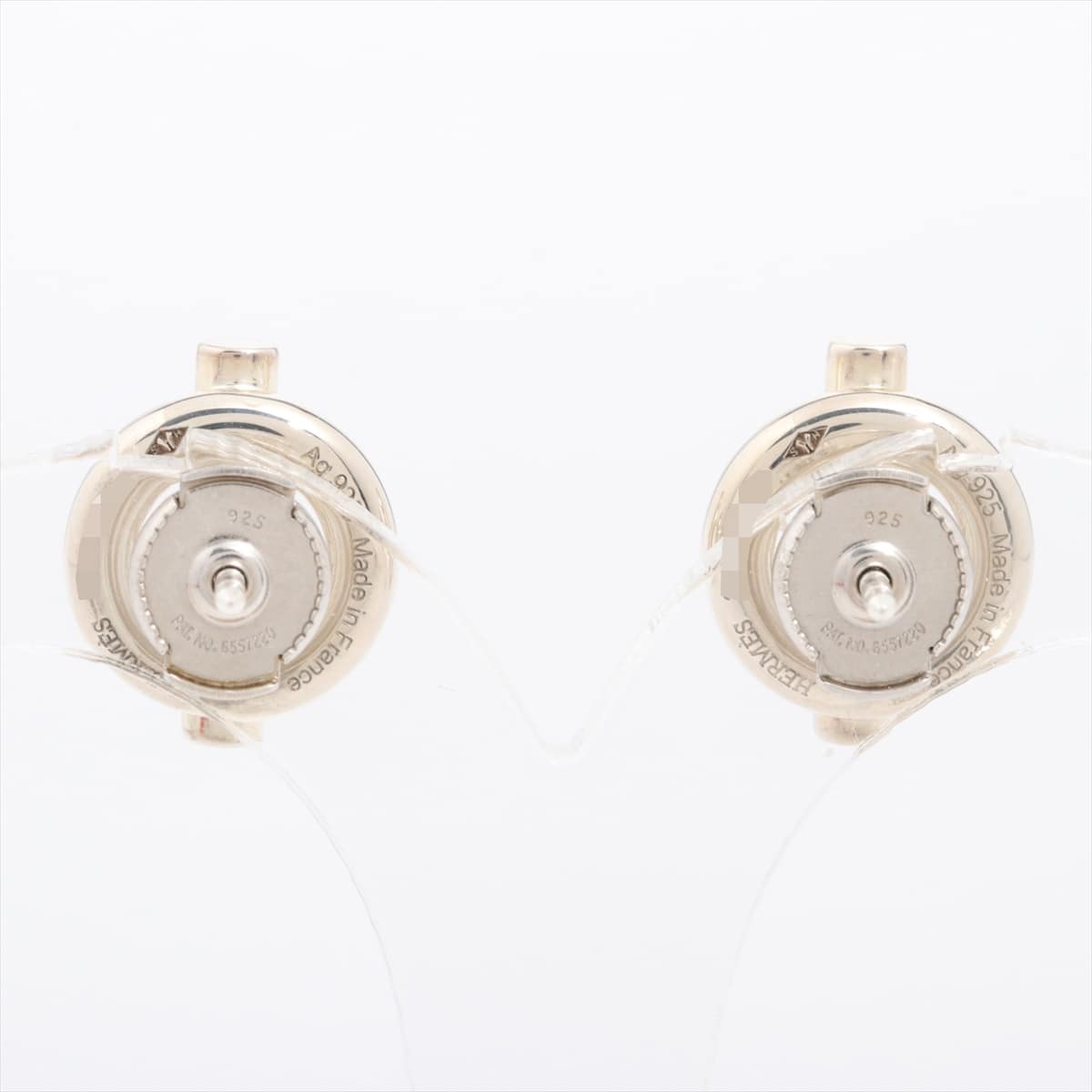 Hermès Chaîne d'Ancre Piercing jewelry (for both ears) 925 6.1g Silver