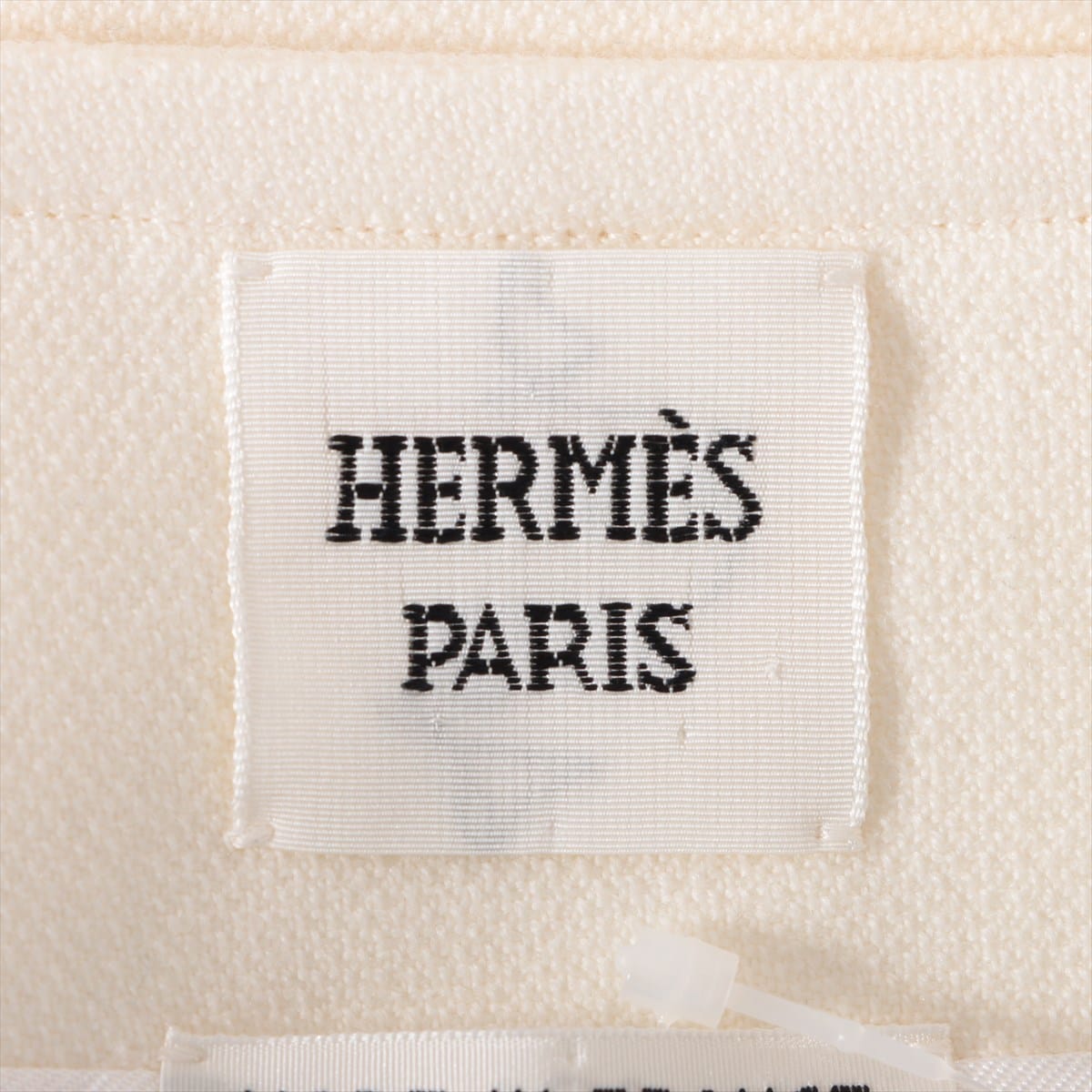 Hermès Wool Skirt 34 Ladies' Ivory