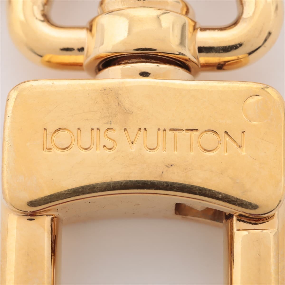 Louis Vuitton M63085 Porto Cure Blooming Flower OB1210 Keyring GP Gold