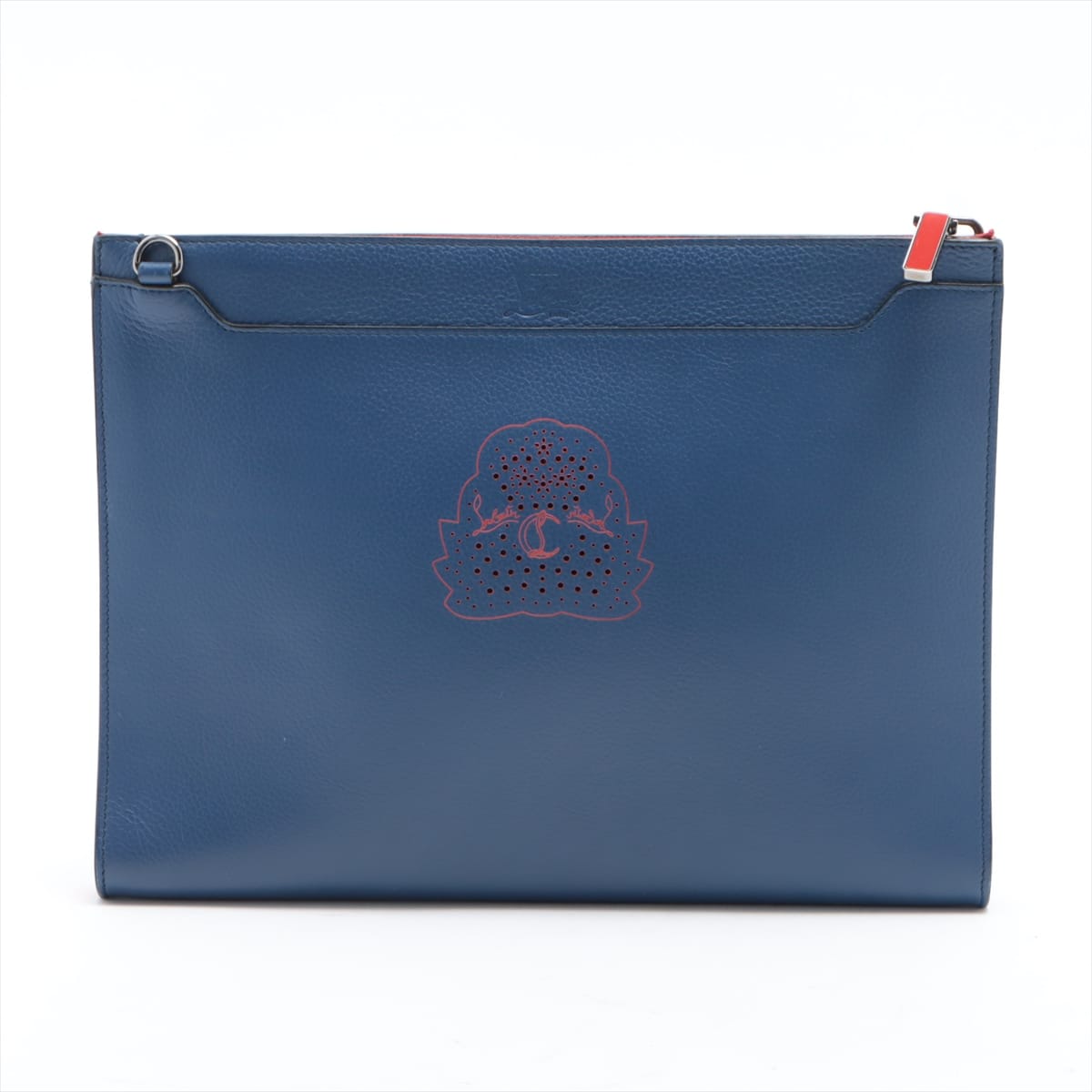 Christian Louboutin Leather Clutch bag Blue