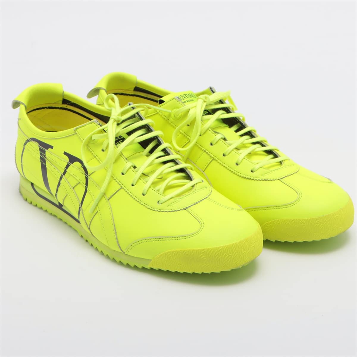 Valentino Garavani x Onitska Tiger Leather Sneakers 27.0㎝ Men's Yellow