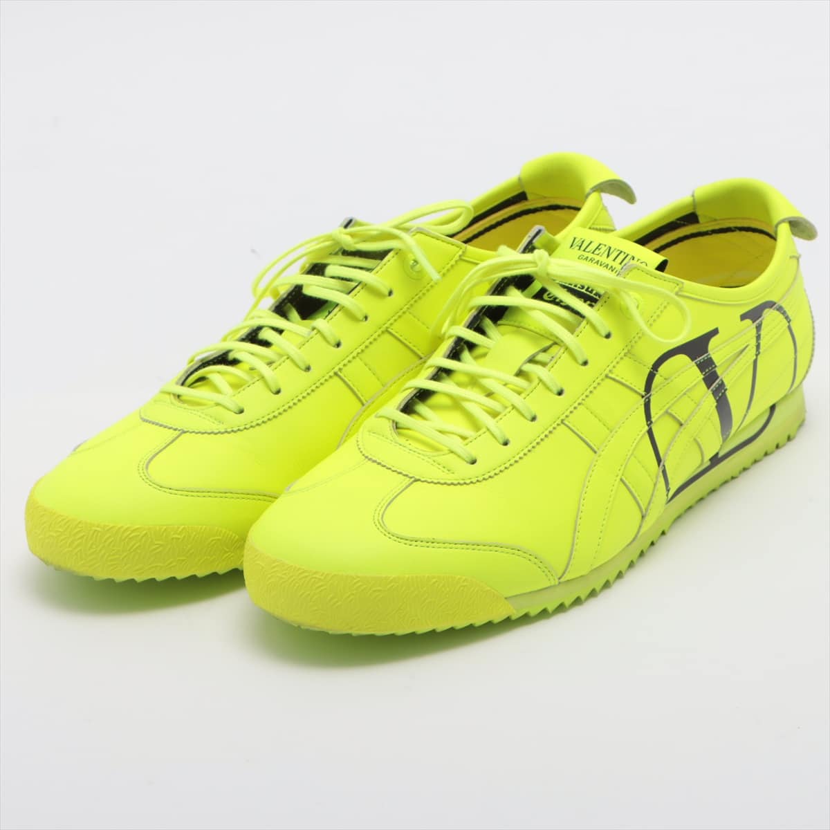 Valentino Garavani x Onitska Tiger Leather Sneakers 27.0㎝ Men's Yellow