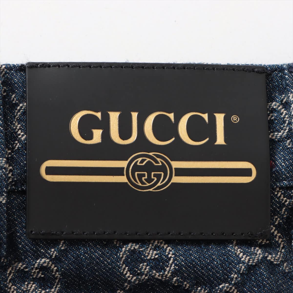 Gucci GG 21SS Cotton Denim pants 36 Men's Navy blue  649092