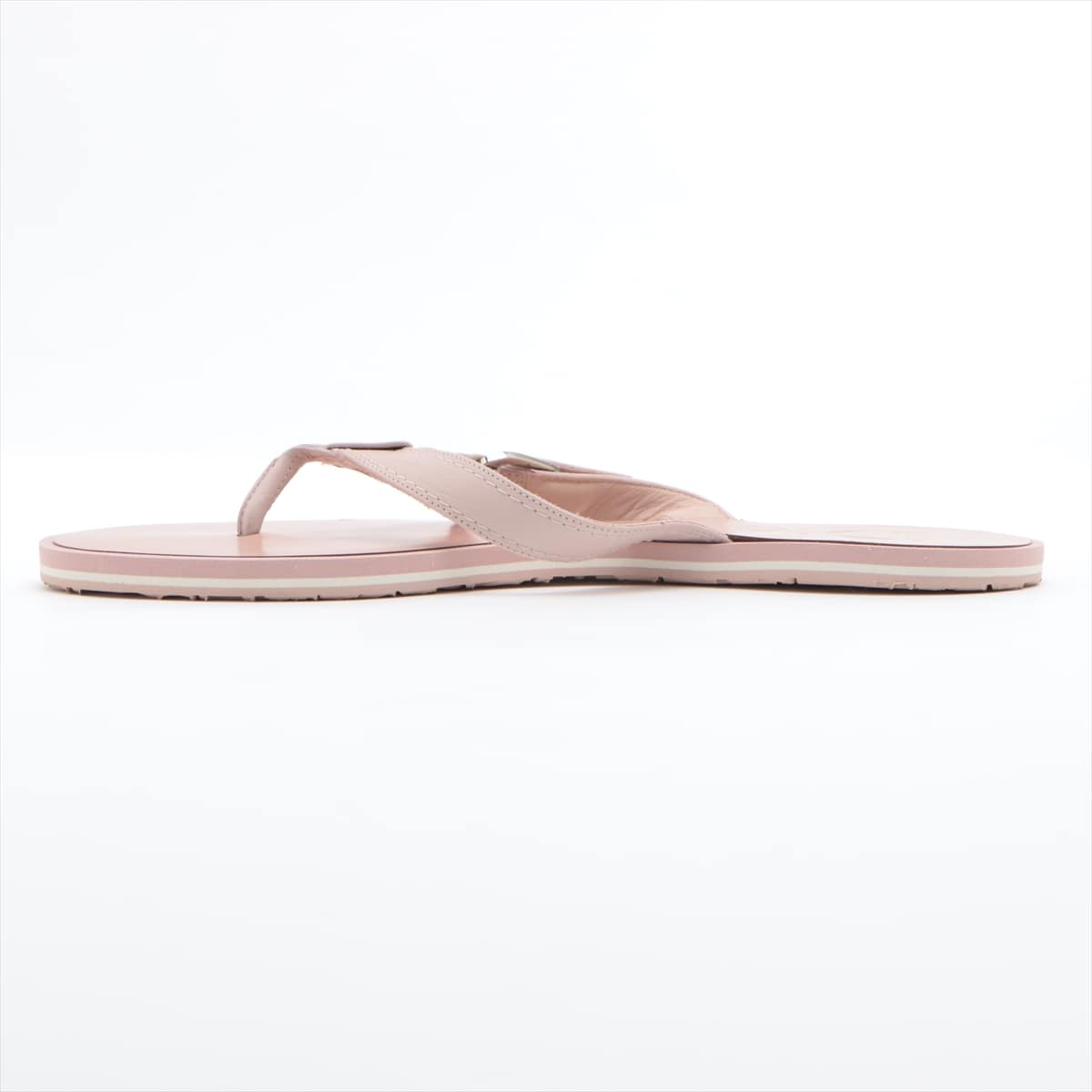 DIOR Leather Beach sandals 37 Ladies' Pink