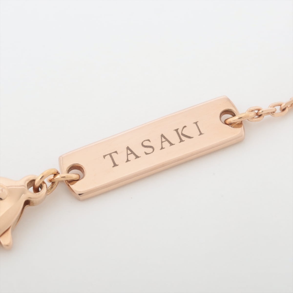 TASAKI Balance Signature Pearl Necklace 750(PG) 12.1g
