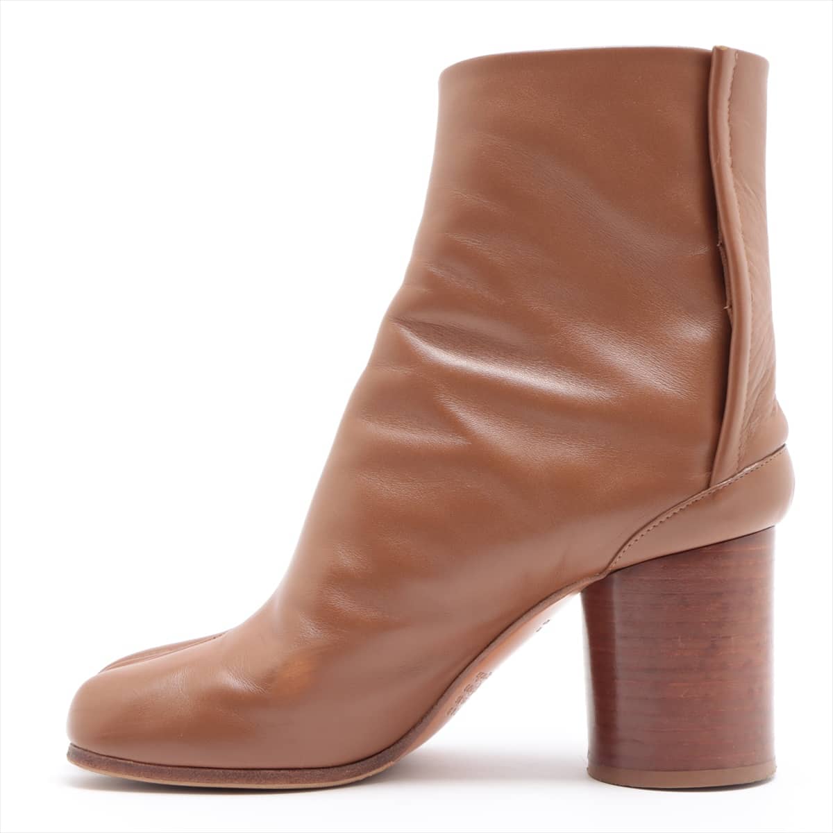Maison Margiela TABI Leather Boots 37 Ladies' Brown 22