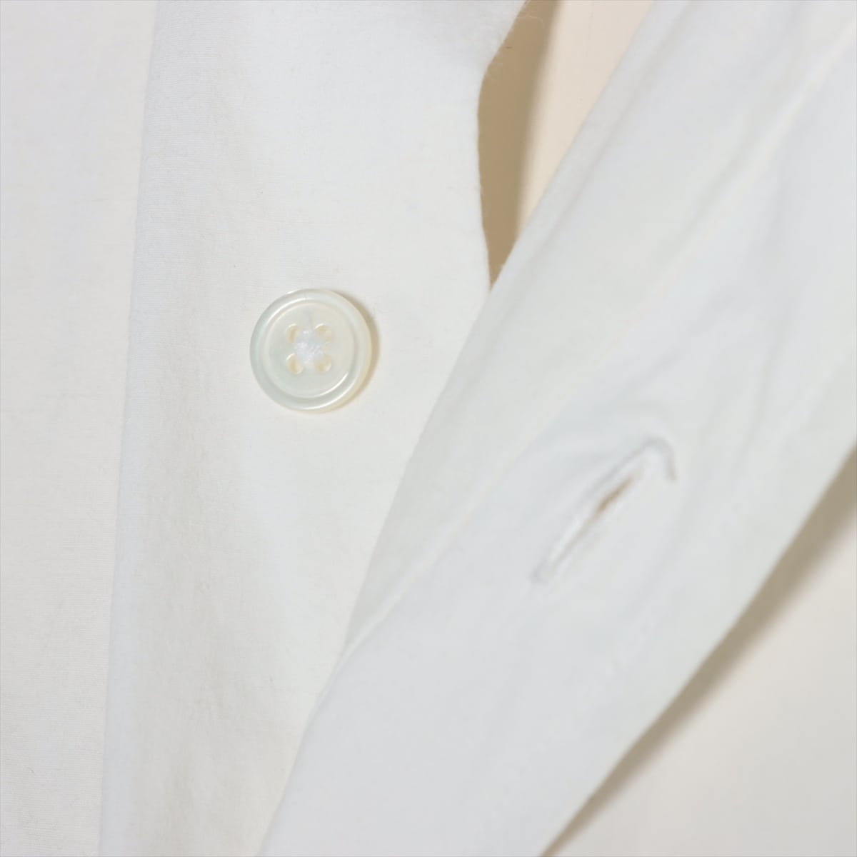 Vetements 18SS Cotton & linen Shirt S Men's White  MSS18SH13