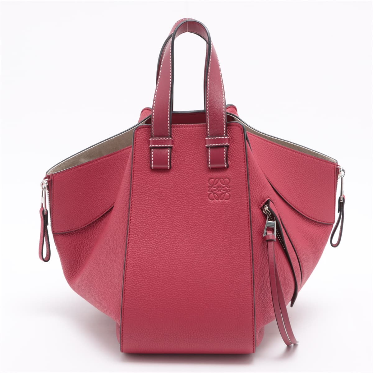 Loewe Hammock small Leather 2way shoulder bag Pink