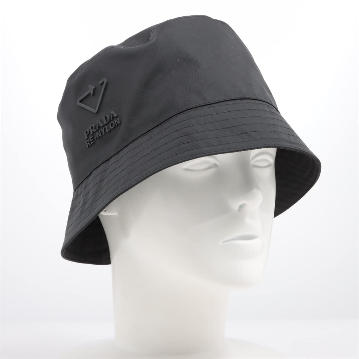 Prada Bucket Hat Hat Cotton & nylon Black