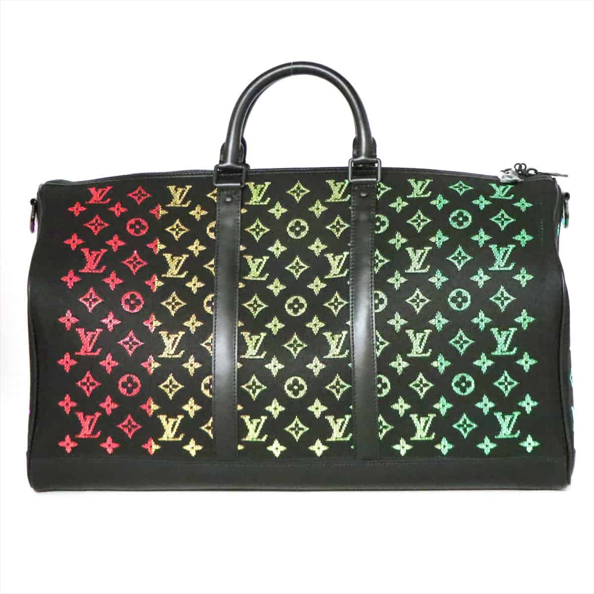 Louis Vuitton monogram light up Keepall bandelier 50 M44770 with battery