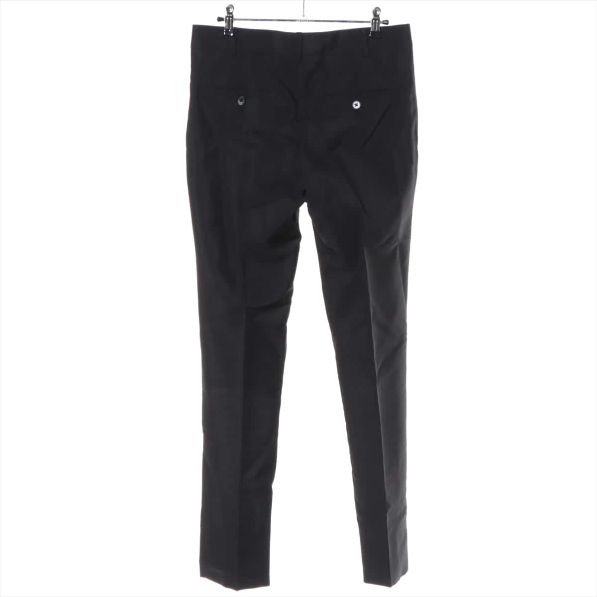 Hermès Wool & mohair Pants 38 Ladies' Black  Sold goods