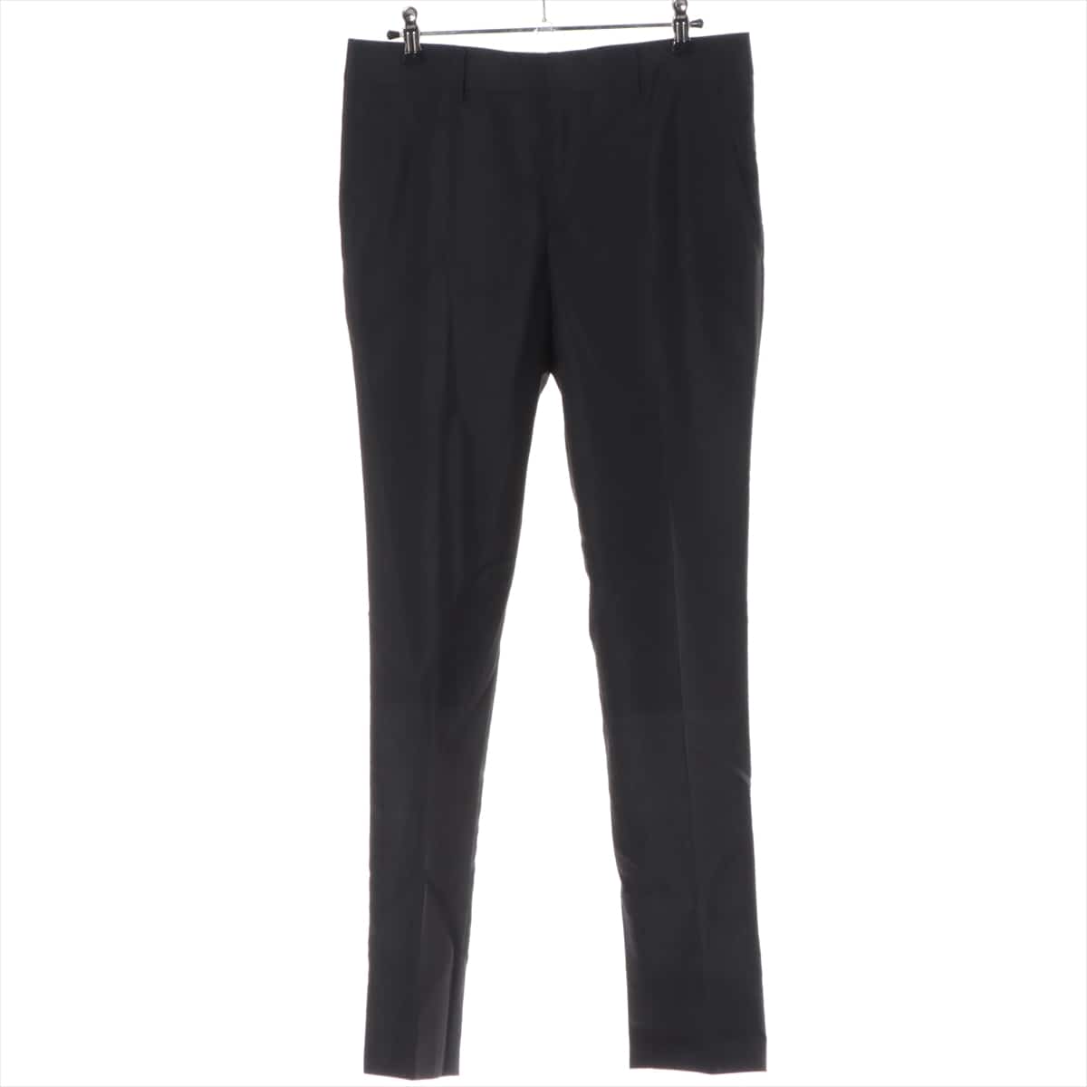 Hermès Wool & mohair Pants 38 Ladies' Black  Sold goods