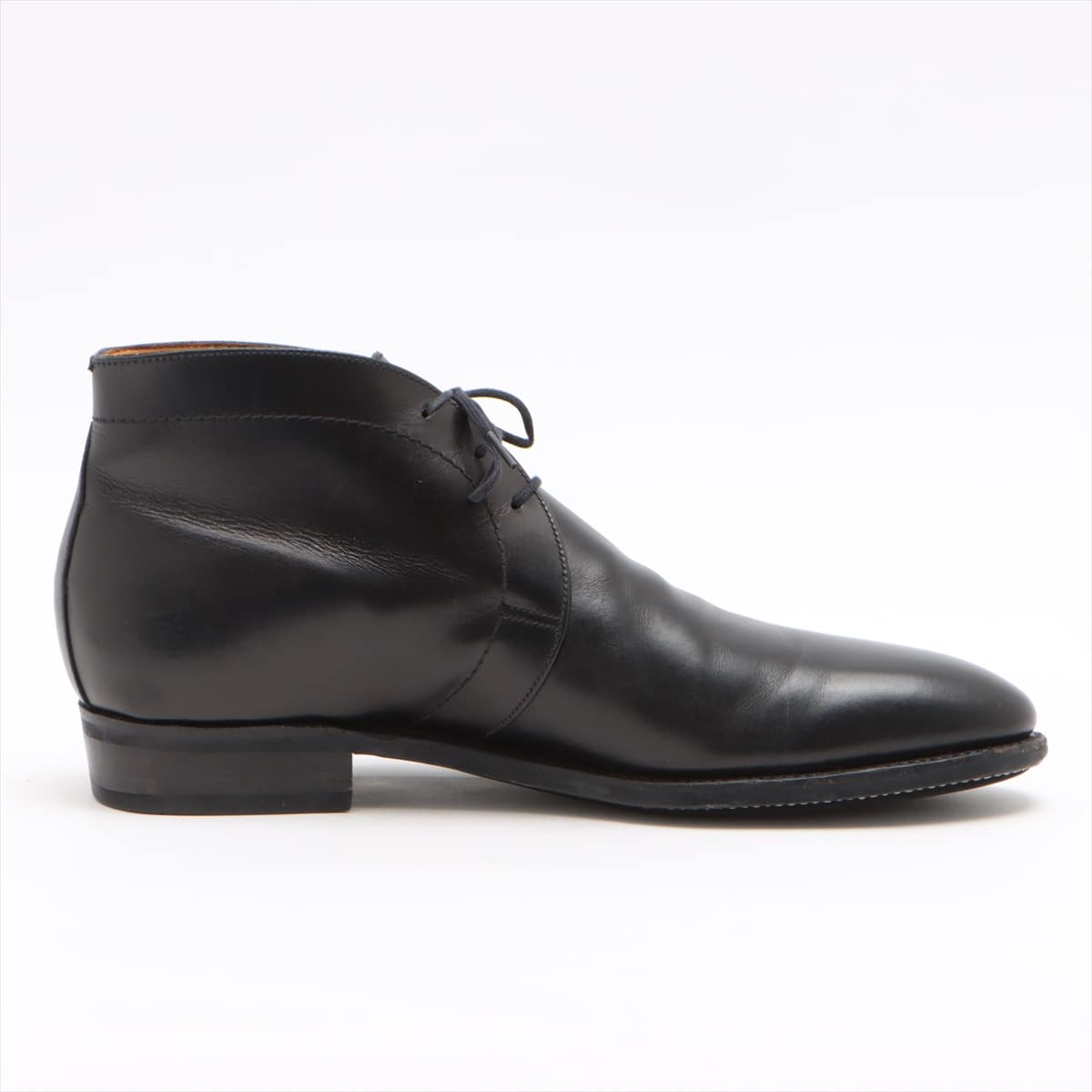 J. M. Weston Leather Chukka Boots 6E Men's Black PROTEGE 473