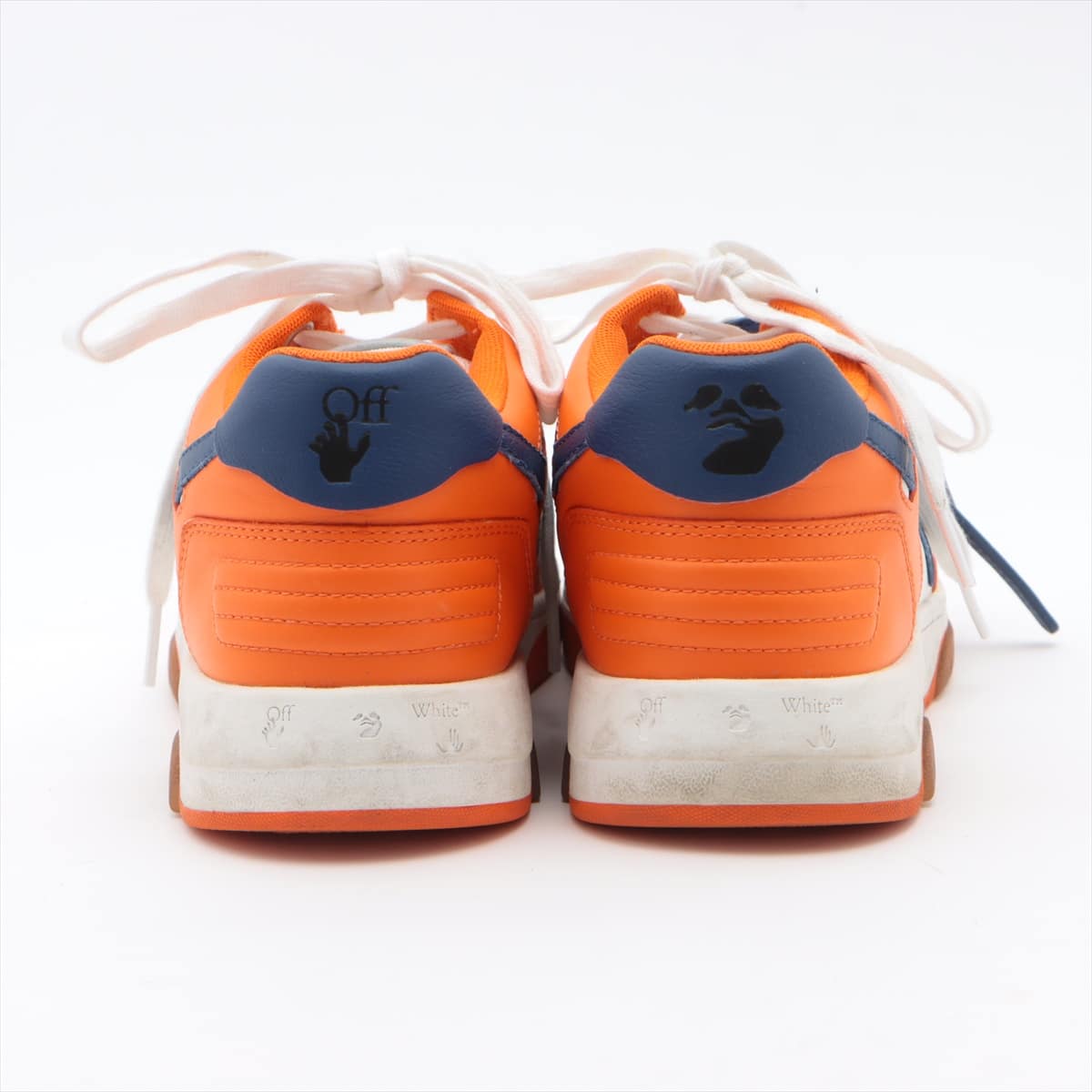 Off-White Leather Sneakers 40 Men's Multicolor  Out Of Office