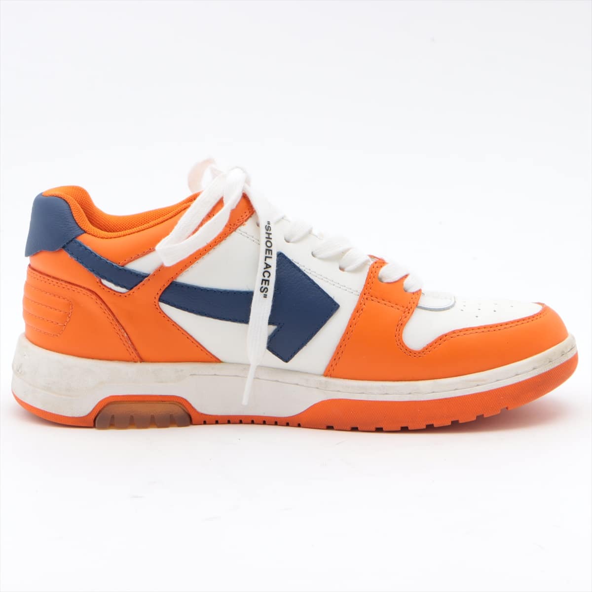 Off-White Leather Sneakers 40 Men's Multicolor  Out Of Office