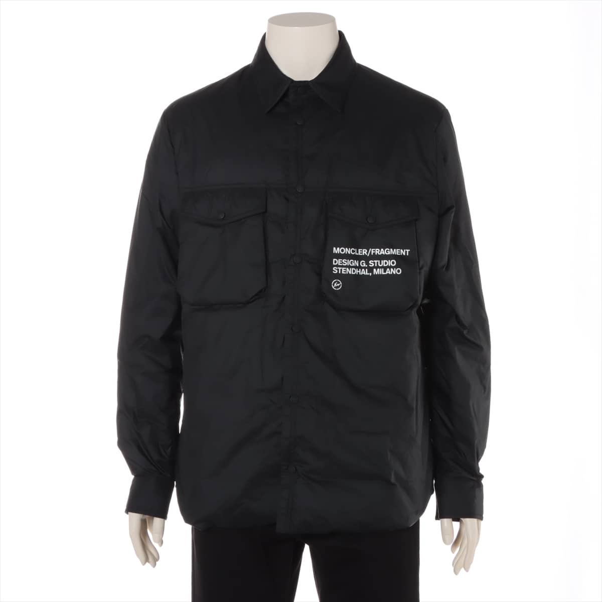 Moncler Genius Fragment 20 years Nylon Down jacket 2 Men's Black  MAZEN HIROSHI FUJIWARA