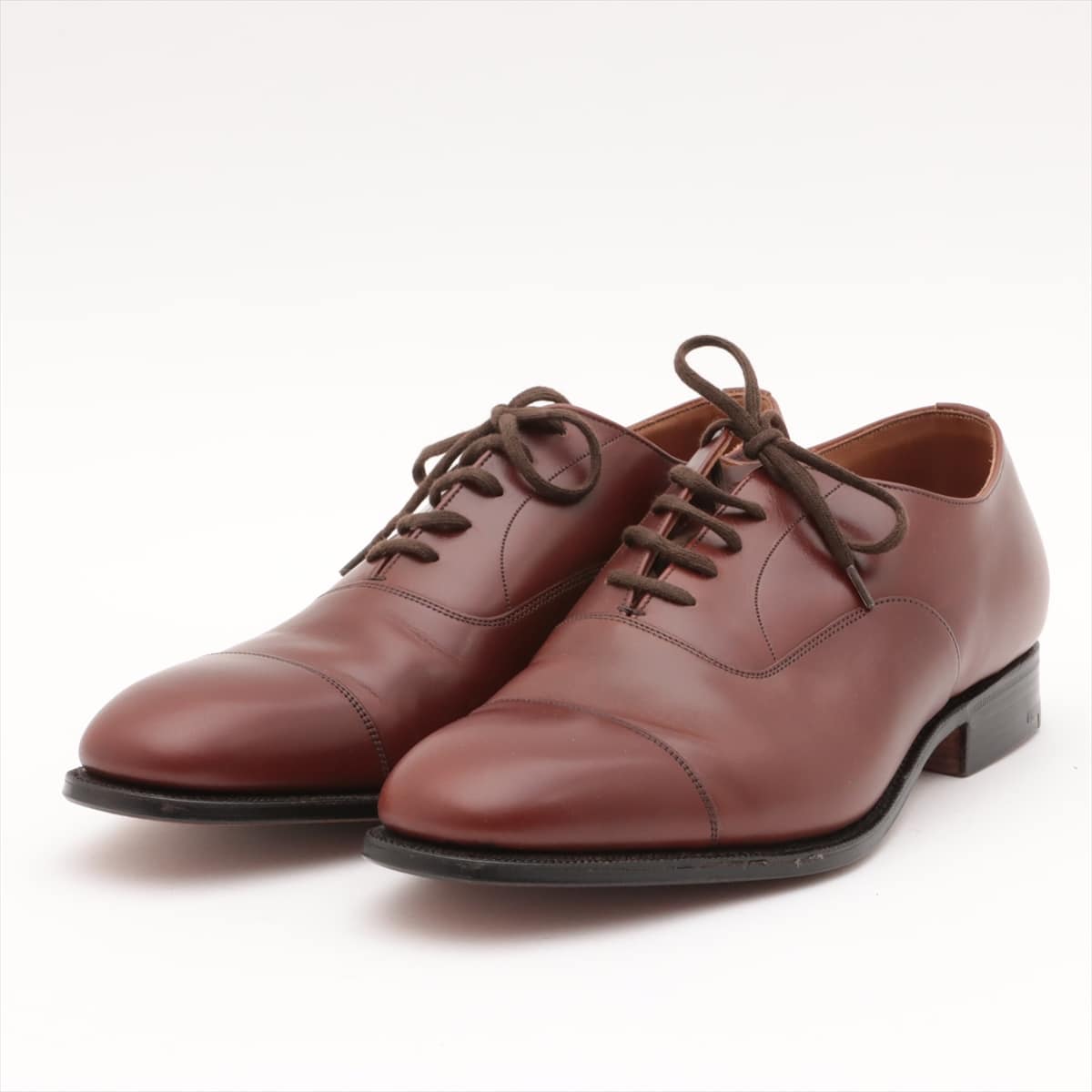 Church's Leather Dress shoes 80E Men's Brown Consulting 3 cities logo