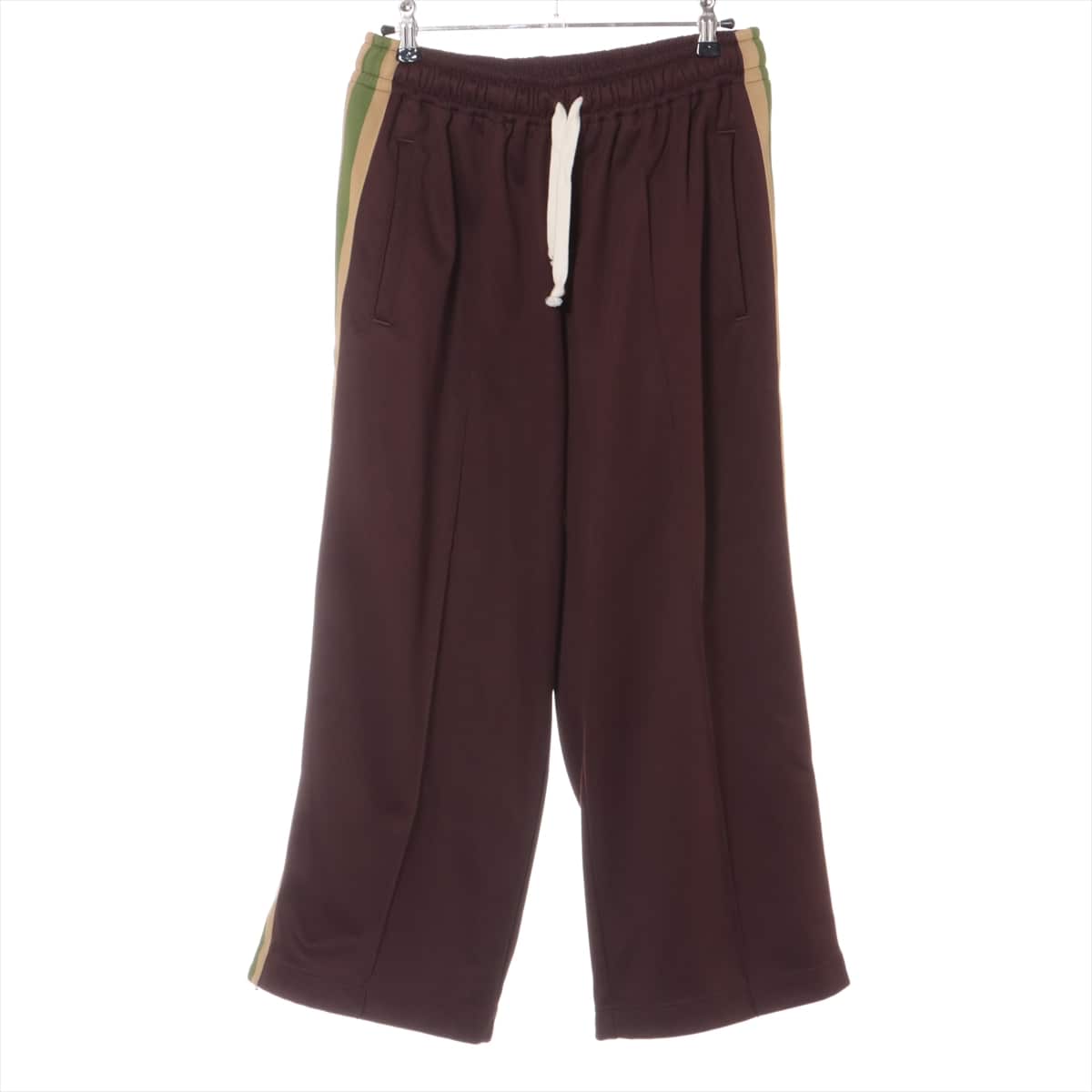 Gucci Cotton & polyester Pants XS Men's Brown  598716 sideline Technical jersey jogging pants