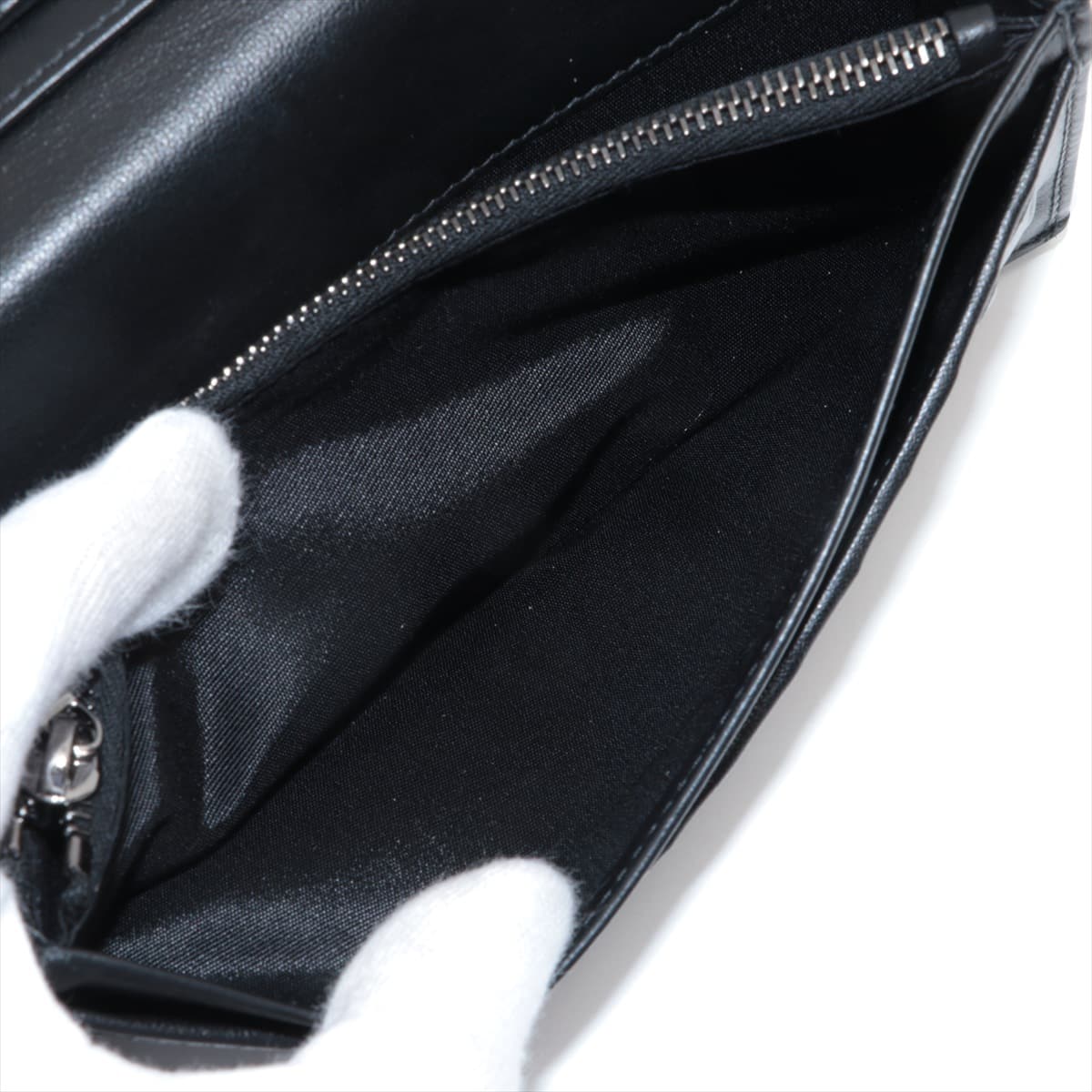 DIOR Oblique Canvas & leather Wallet Black