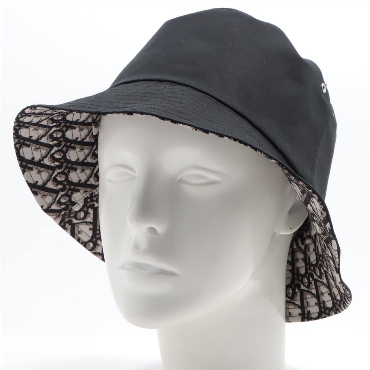 Christian Dior Trotter Hat Cotton & polyester Black