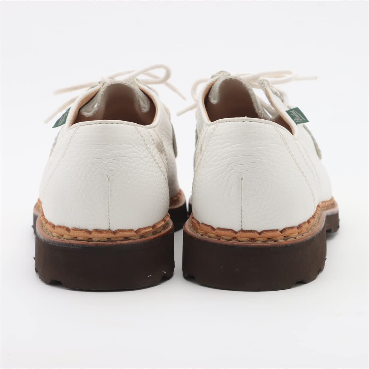 Paraboot Leather Shoes R42 Men's White Michaël With genuine shoe tree