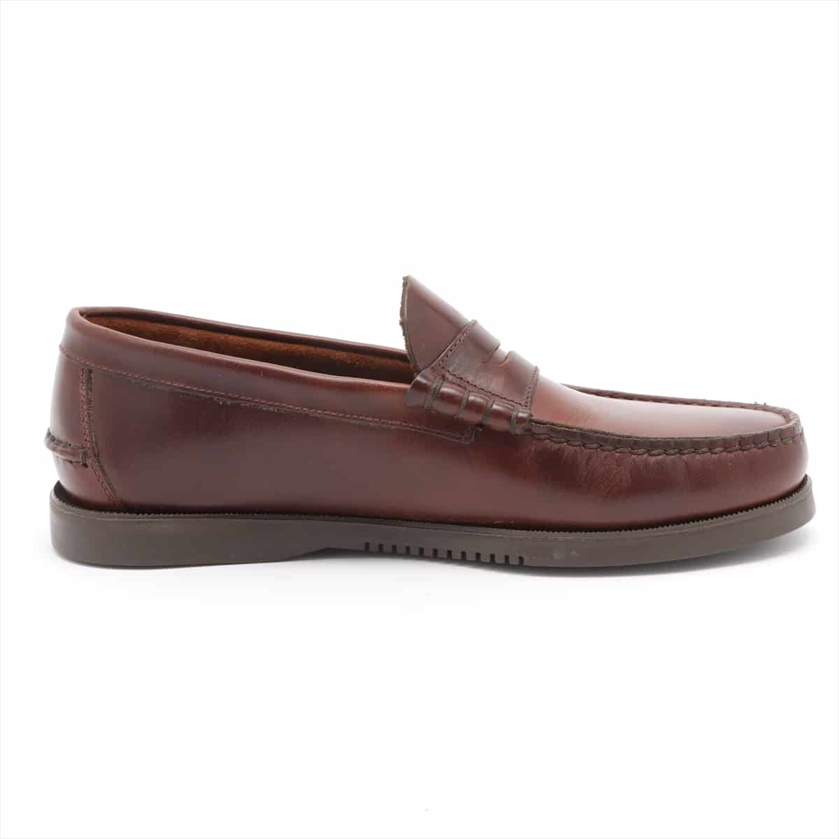 Paraboot Leather Loafer 6 Men's Brown 093603 Coro
