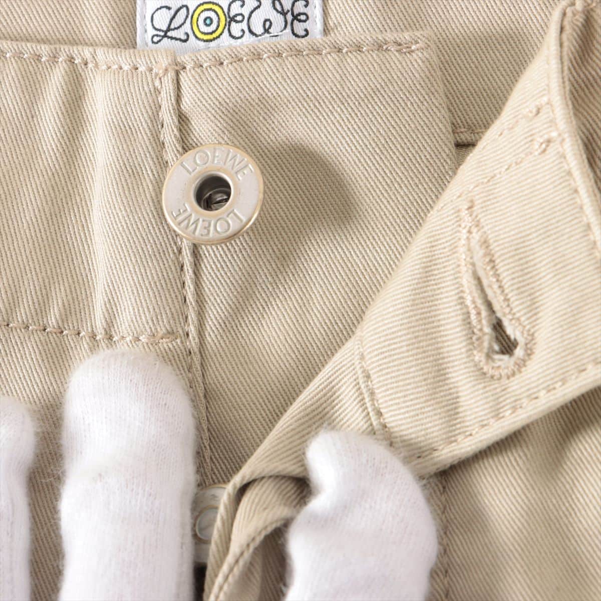 Loewe 20SS Cotton Cargo pants 44 Men's Beige