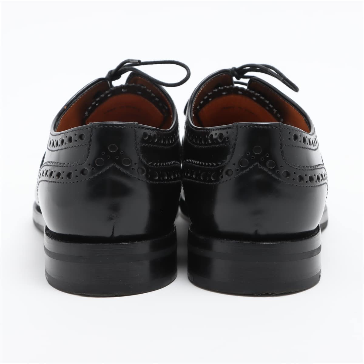 Church's Burwood calf Dress shoes 38 1/2 Ladies' Black WG wingtip