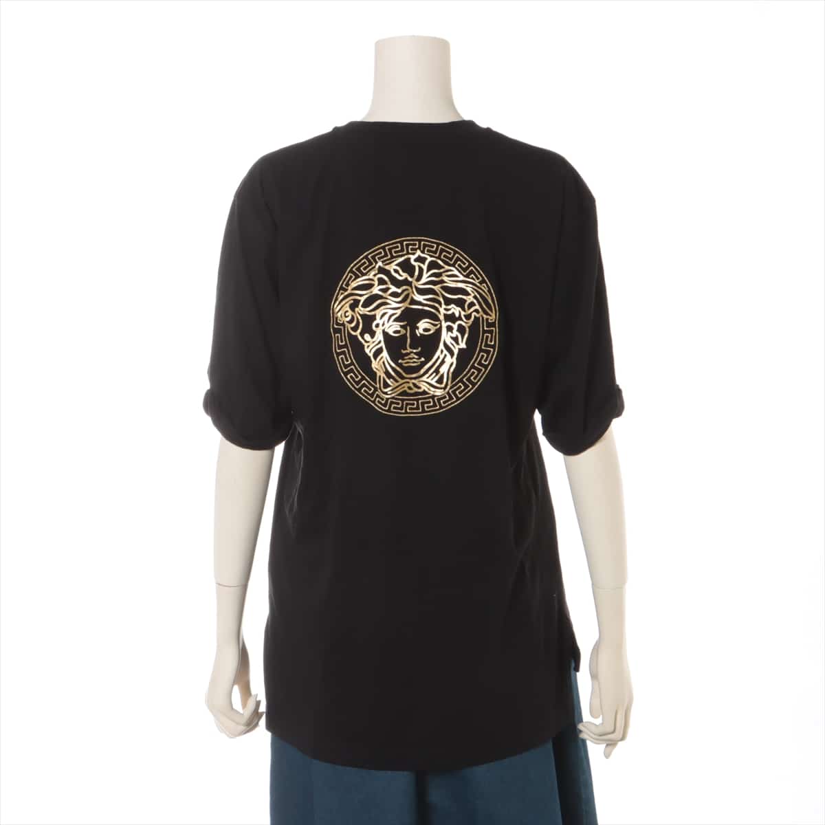 Fendi x Versace ZUCCa 22 years Cotton T-shirt S Ladies' Black