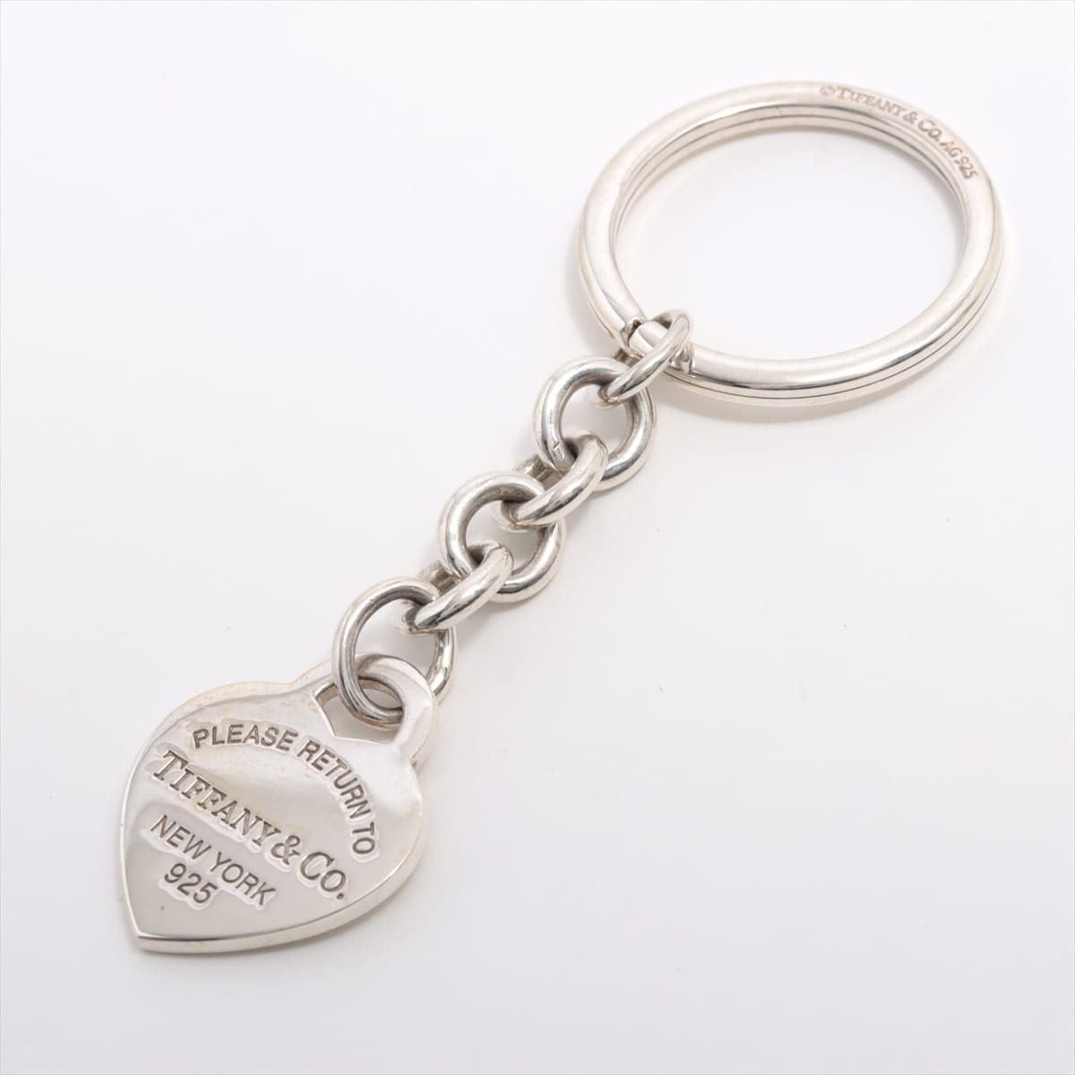 Tiffany Return To Tiffany Heart Tag Key holder 925 Silver