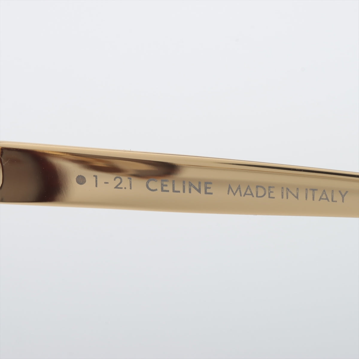 Celine CL40203U Sunglasses GP x plastic Gold x brown