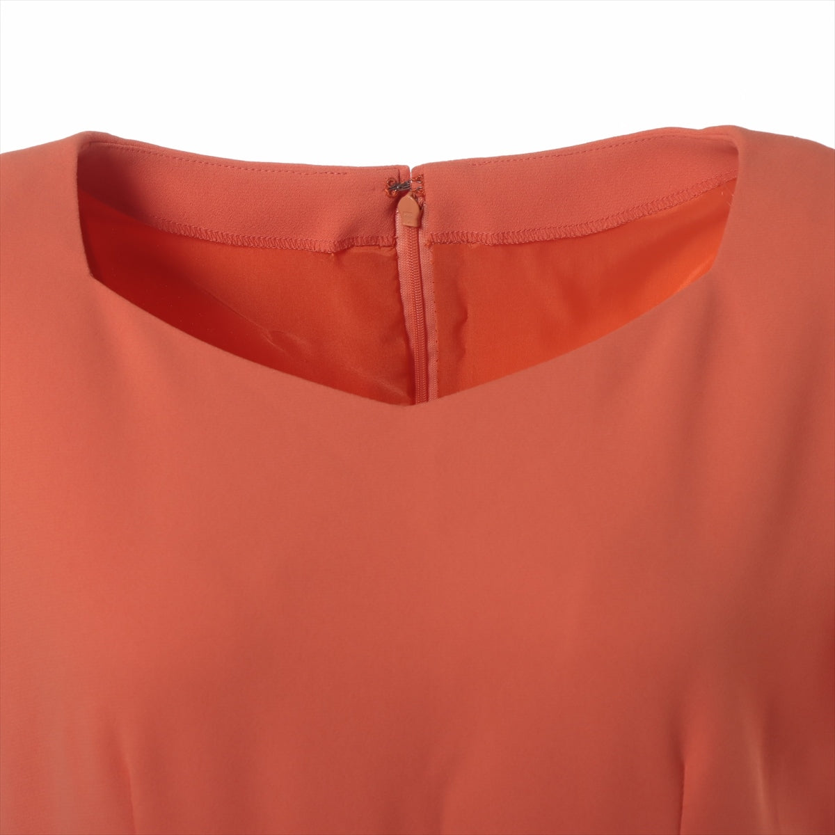 Christian Dior Polyester Dress 7 Ladies' Orange