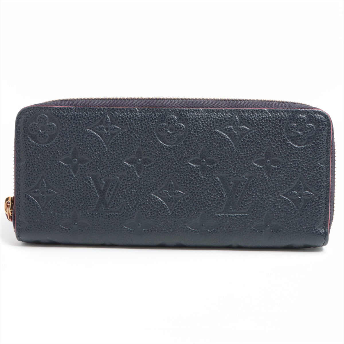 Louis Vuitton Empreinte Wallet Clemence M69415 Marine Rouge Zip Round Wallet