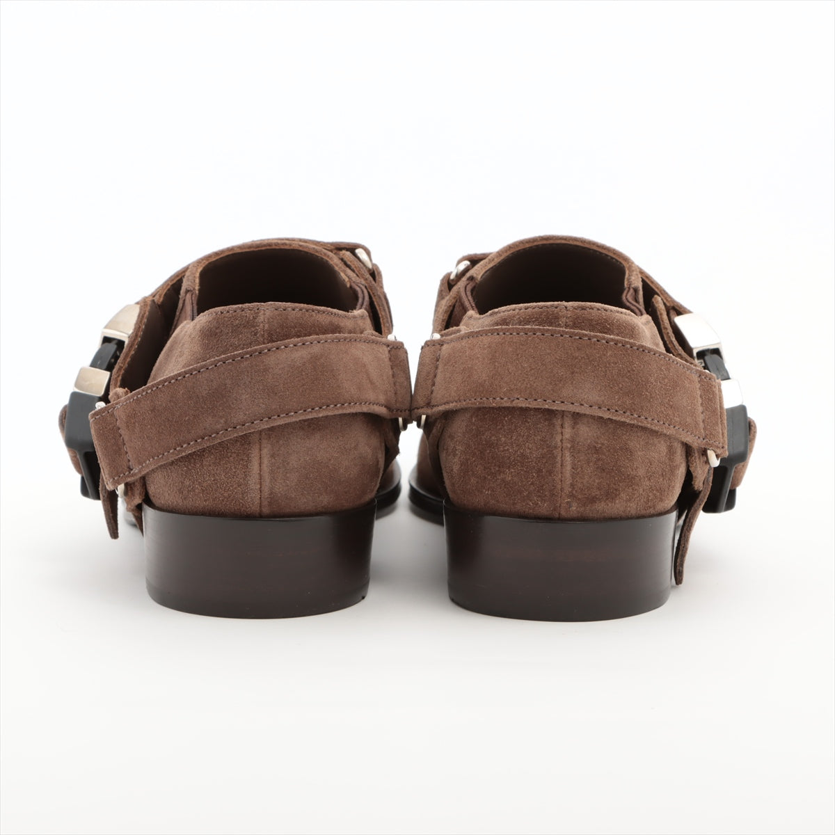 Prada Suede Leather shoes 35 Ladies' Brown 1T304L