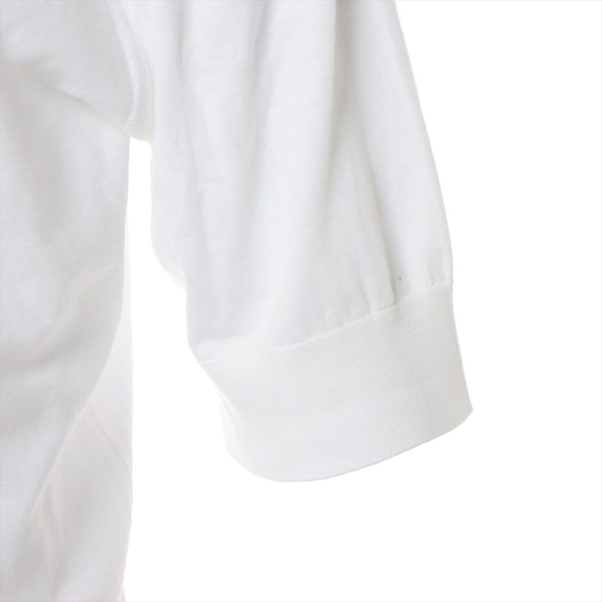 Hermès Cotton Short Sleeve Knitwear M Men's White