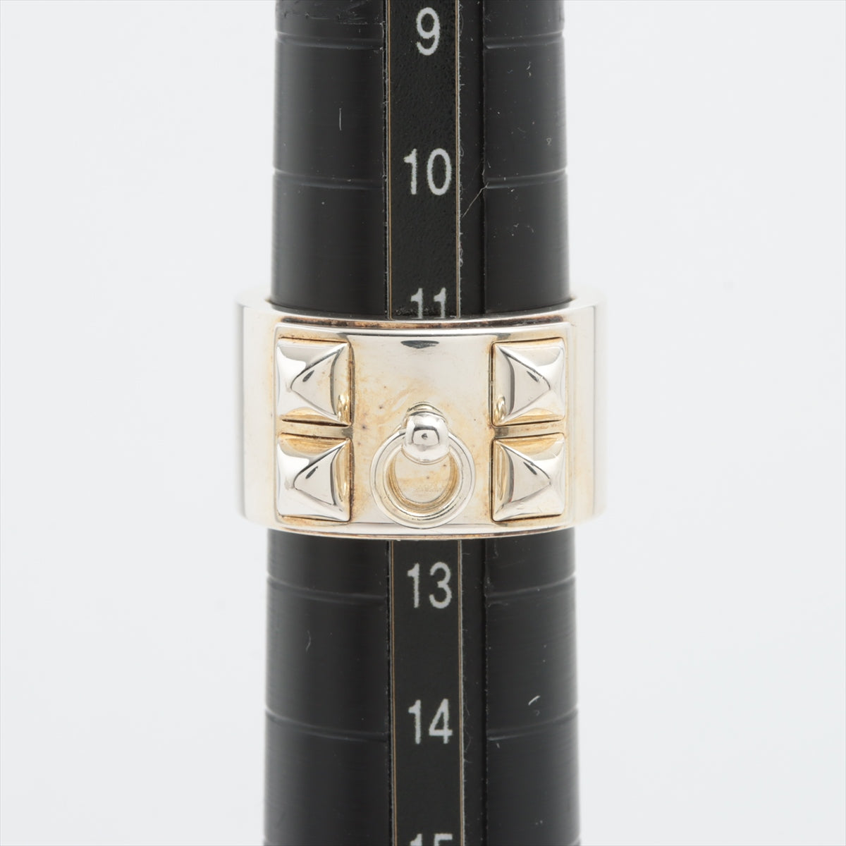 Hermès Collier de Chien Ring 52 925 16.4g Silver