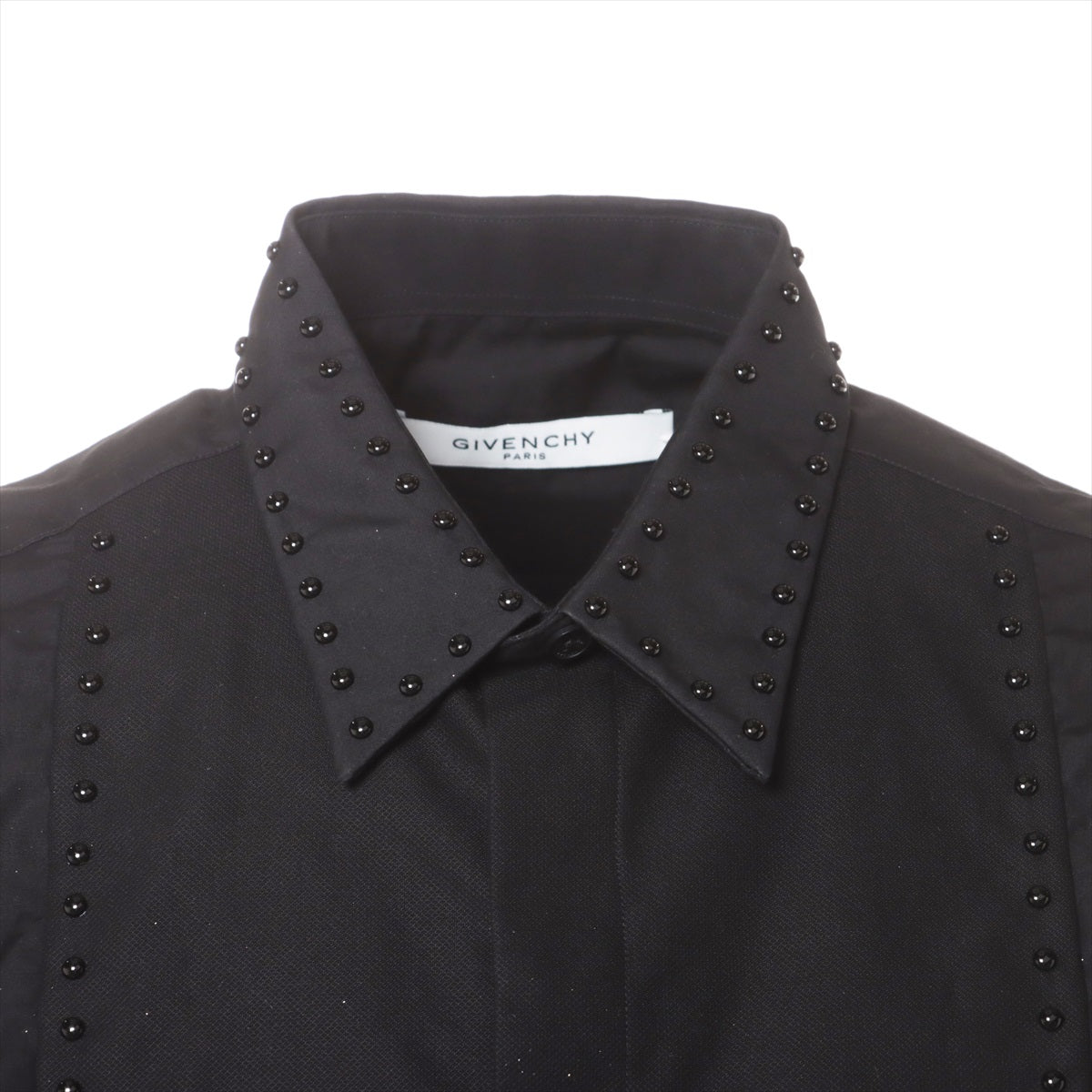 Givenchy Cotton Shirt 39 Men's Black  16S6021306