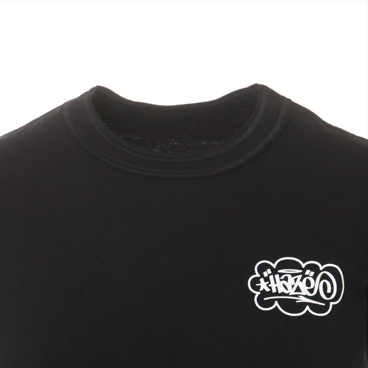 Sacai 23SS Cotton T-shirt 0 Men's Black  23-0466S Eric Haze Circle Star