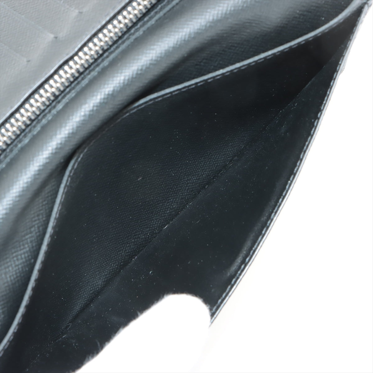 Louis Vuitton Epi Portefeuille Brazza M60622 Noir Long Wallet