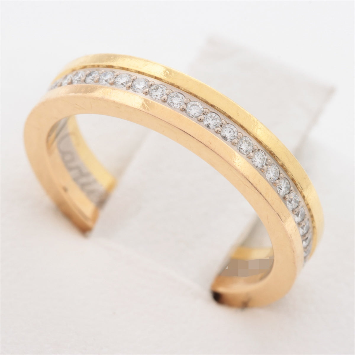 Cartier Tricolor Full Eternity Diamond Ring 750(YG×PG×WG) 4.1g 47 84052947