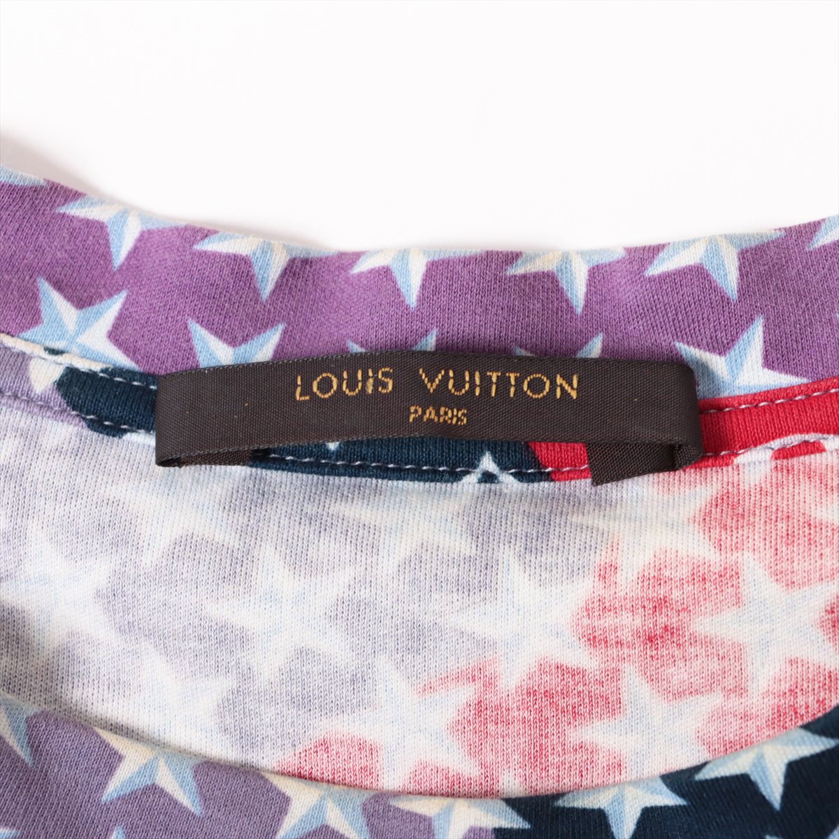 Louis Vuitton 11AW Cotton T-shirt XS Men's Multicolor  RM111M