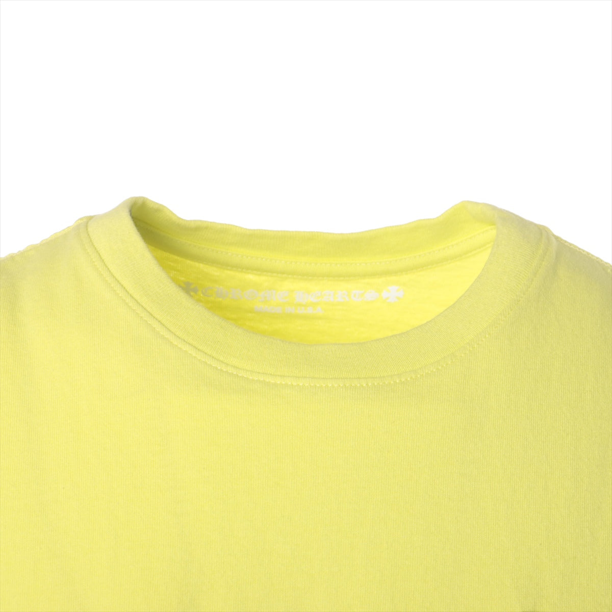 Chrome Hearts Matty Boy T-shirt Cotton size XL lime green PPO CHAIN GAME