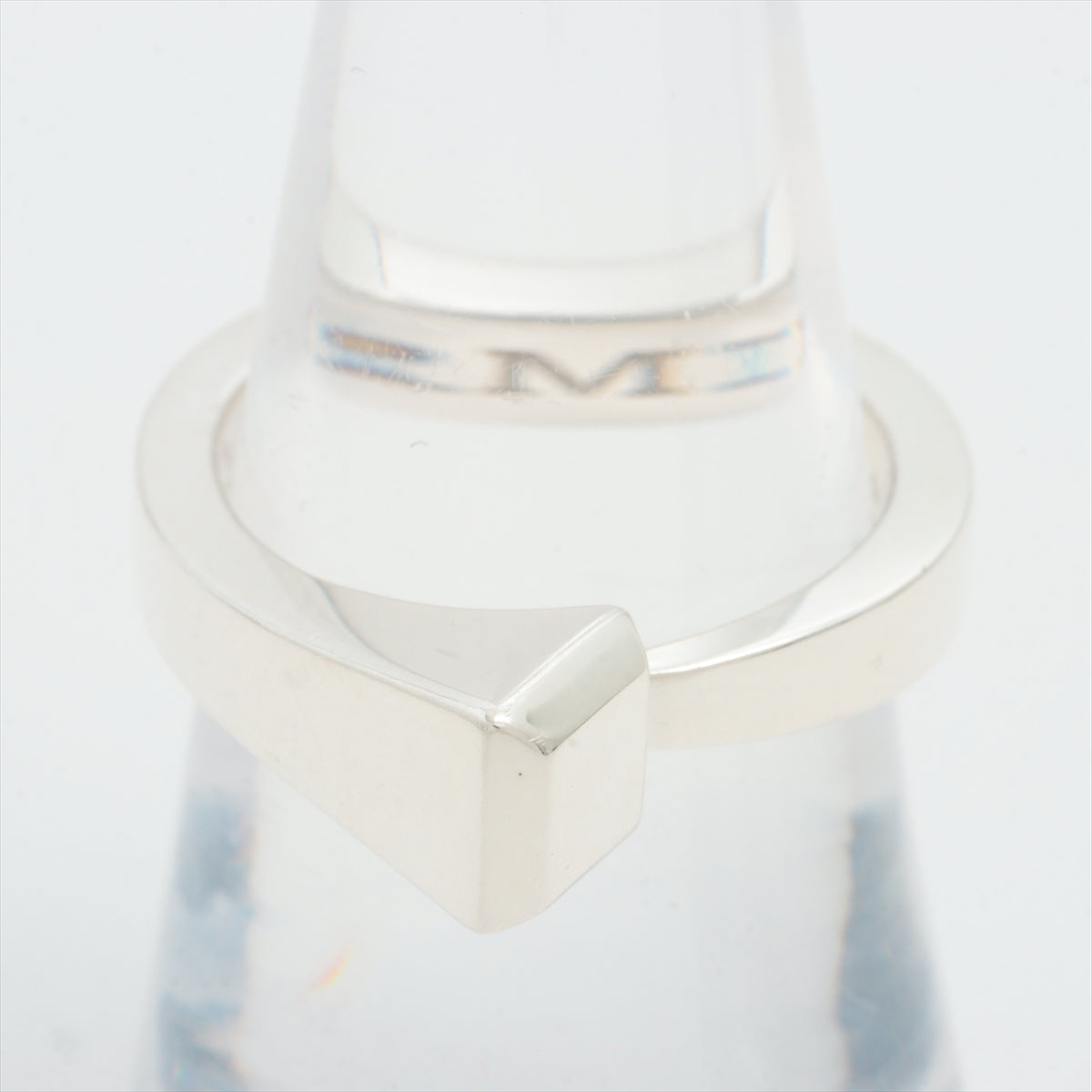 Hermès Clou de Forge PM Ring 925 6.6g Silver