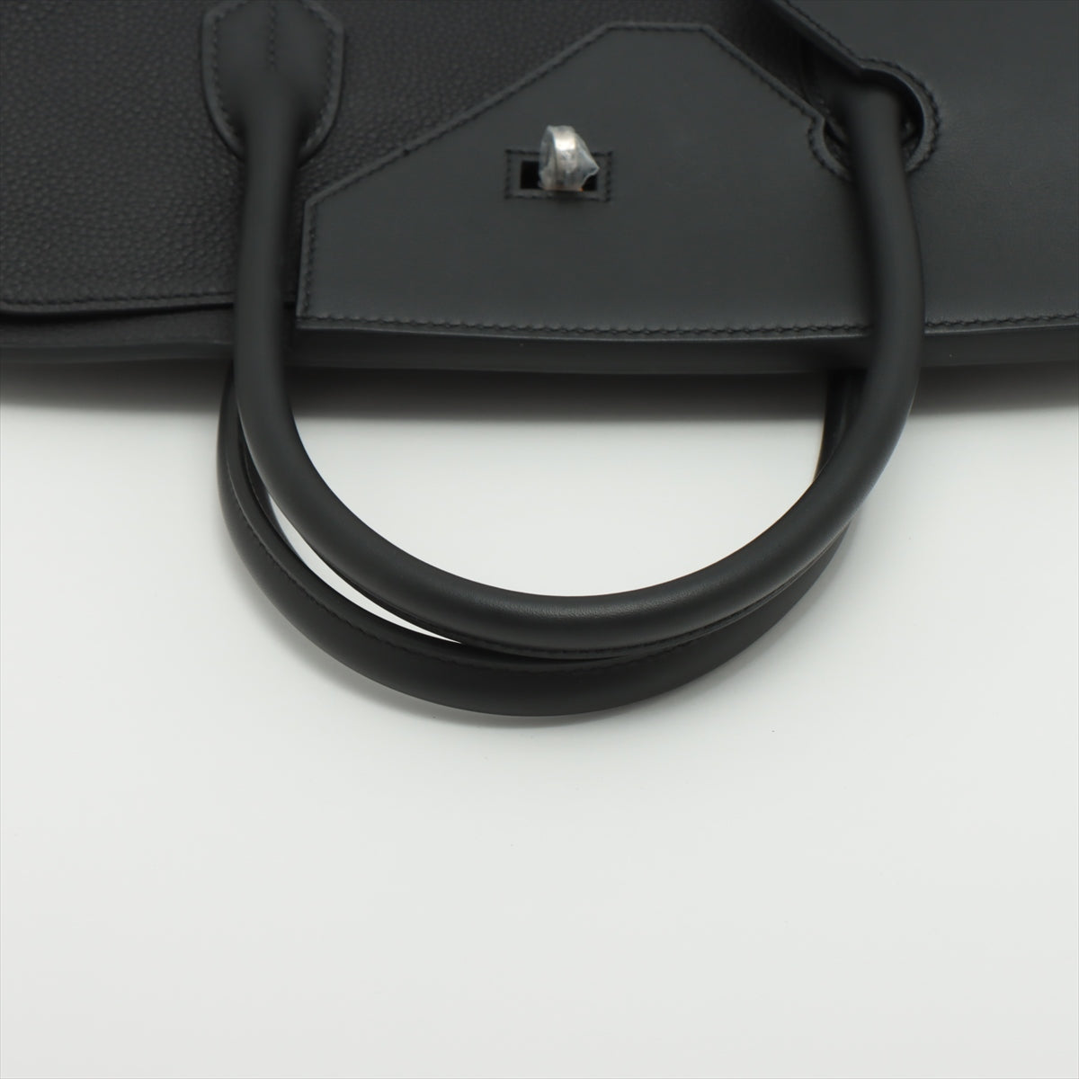 Hermès Birkin 30 disorderly Togo × Veau Swift Black Silver Metal Fittings U: 2022
