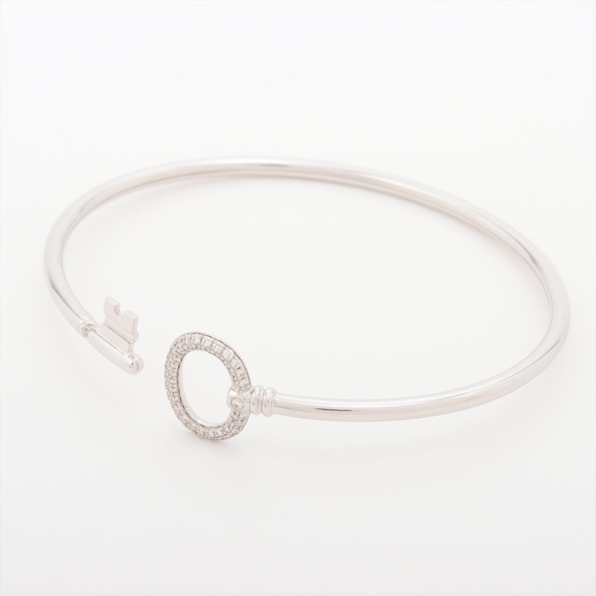 Tiffany keys Wire Diamond Bracelet 750(WG) 7.9g