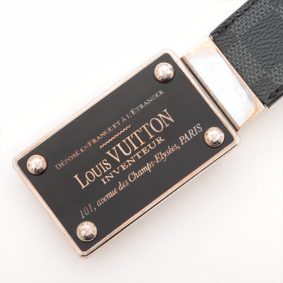 Louis Vuitton M9632 Sanctuary Aventour CA2130 Belt 85/34 PVC & leather