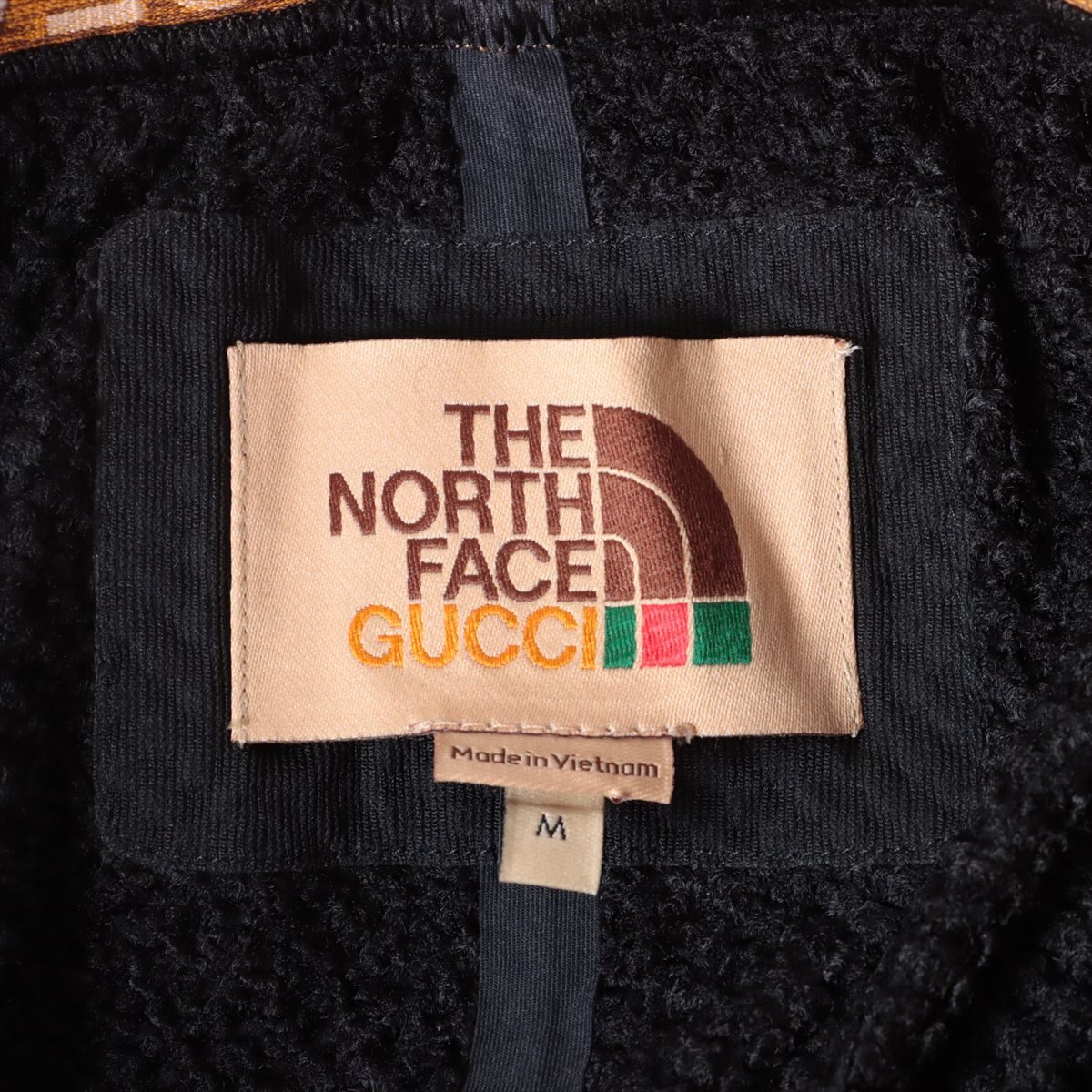 Gucci x North Face Polyester Pants M Men's Black  663910